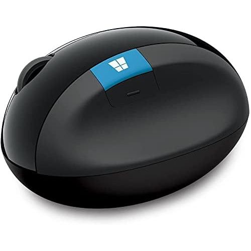  Microsoft Sculpt Ergonomic Wireless Mouse, Includes Separate Wireless Number Pad for Business and Workspace - Bulk Packaging - Black