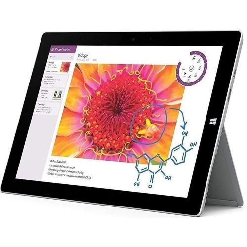  Microsoft Surface 3 10.8 FHD (1920x1280) Touchscreen 2-in-1 Education and Business Laptop Tablet (Intel Quad-Core Atom x7-Z8700, 4GB RAM, 64GB SSD) Mini DP, WiFi AC, Webcam, Window