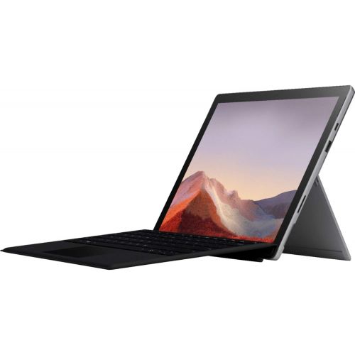  Microsoft QWU-00001 Surface Pro 7 12.3 Touch Intel i5-1035G4 8/128GB Platinum Bundle with Elite Suite Software (Office Suite Pro, Photo Editor, PDF Editor, PCmover Pro) + 1 YR CPS