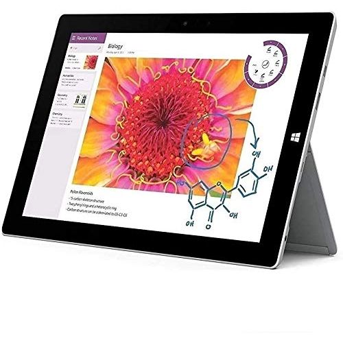  Microsoft Surface 3 10.8 FHD Full HD(1920x1280) Touchscreen 2-in-1 Education and Business Laptop Tablet (Intel Quad-Core Atom x7-Z8700, 4GB RAM, 64GB SSD) Mini DP, WiFi AC, Webcam,