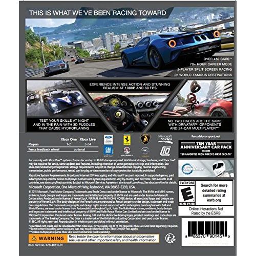  Microsoft Forza Motorsport 6 - Xbox One