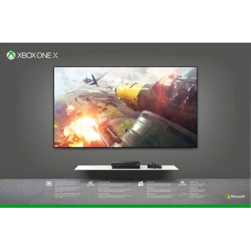  Microsoft Xbox One X 1TB Console - Battlefield V Bundle - Xbox One