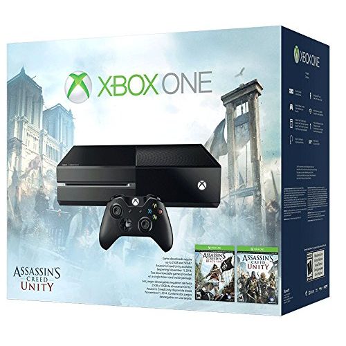  Microsoft Xbox One 500GB Console - Assassins Creed Unity Bundle