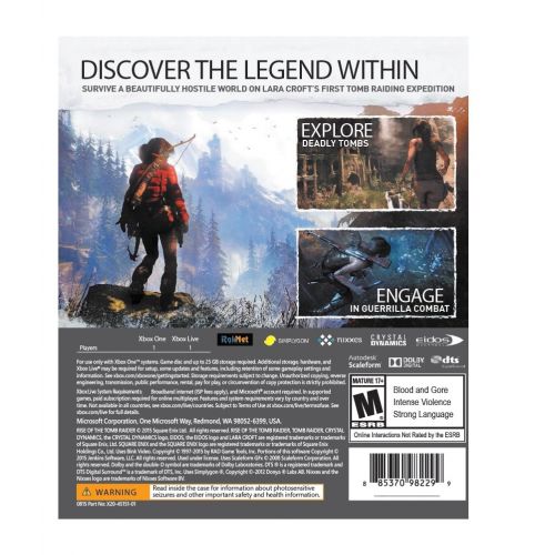  Microsoft Rise of the Tomb Raider - Xbox One