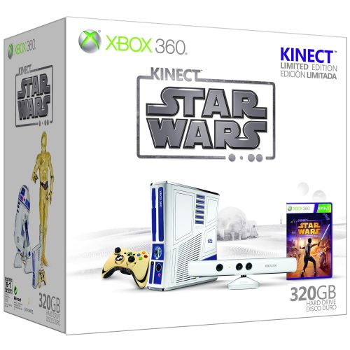  Microsoft Xbox 360 Limited Edition Kinect Star Wars Bundle