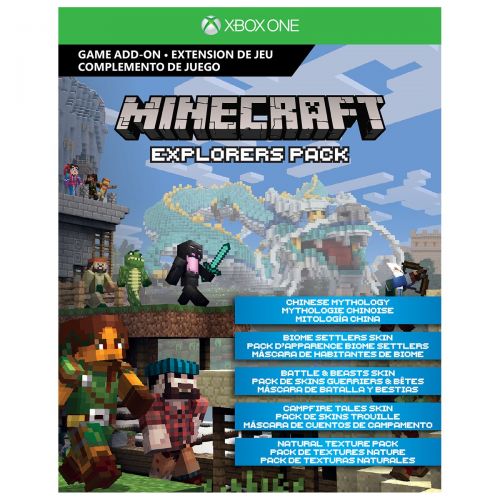  Microsoft Xbox One S 500GB Console - Minecraft Complete Adventure Bundle [Discontinued]