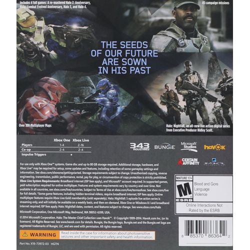  Microsoft Halo: The Master Chief Collection