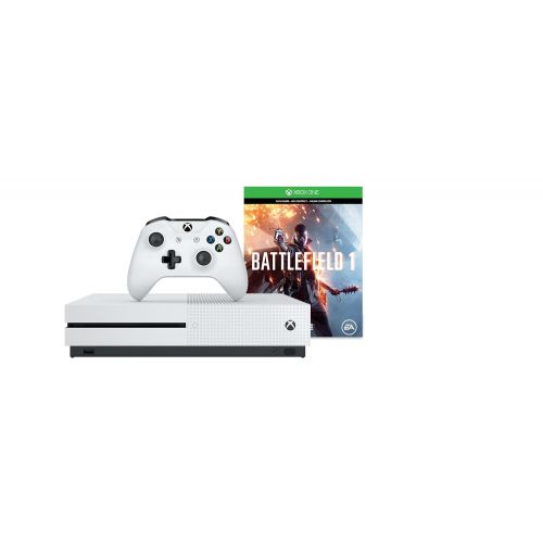  Microsoft Xbox One S 500GB Console - Battlefield 1 Bundle [Discontinued]