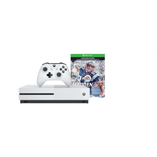  Microsoft Xbox One S 1TB Console - Madden NFL 17 Bundle [Discontinued]