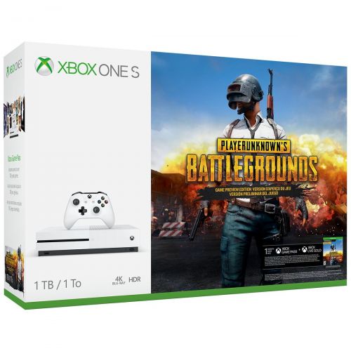  Microsoft Xbox One S 1TB Console  PLAYERUNKNOWN’S BATTLEGROUNDS Bundle [Discontinued]