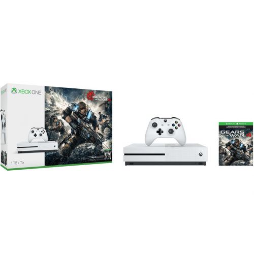  Microsoft Xbox One S 1TB Console - Gears of War 4 Bundle [Discontinued]