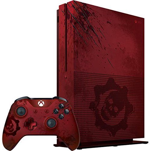  Microsoft Xbox One S 2TB Limited Edition Console - Gears of War 4 Bundle [Discontinued]