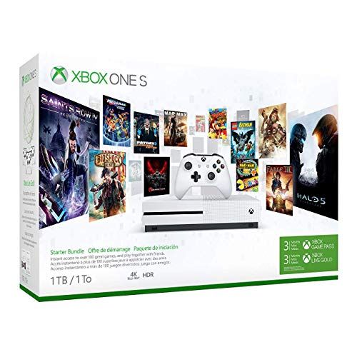  Microsoft Xbox One S 1Tb Console - Starter Bundle (Discontinued)