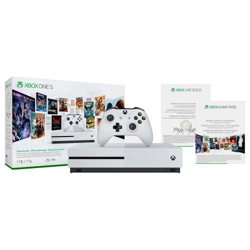  Microsoft Xbox One S 1Tb Console - Starter Bundle (Discontinued)