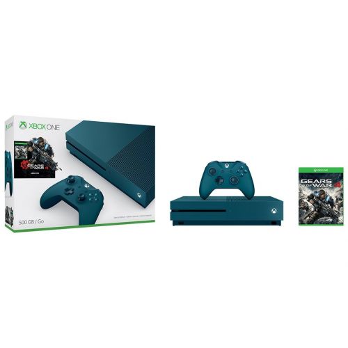  Microsoft Xbox One S 500GB - Gears of War 4 Special Edition Bundle