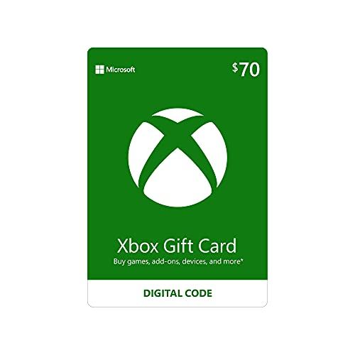  Microsoft $70 Xbox Gift Card [Digital Code]
