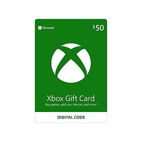  Microsoft $50 Xbox Gift Card [Digital Code]