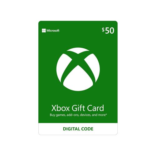  Microsoft $50 Xbox Gift Card [Digital Code]