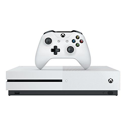  Microsoft Xbox One S 1TB Console with Xbox One Wireless Controller - Robot White: Microsoft: Video Games