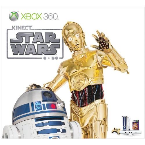  Microsoft Xbox 360 Limited Edition Kinect Star Wars Bundle