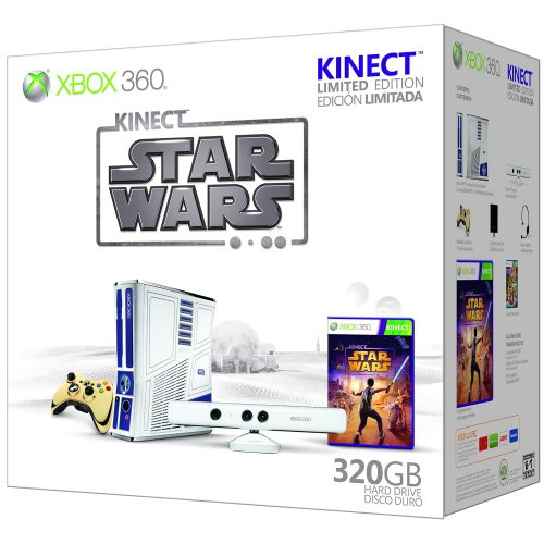  Microsoft Xbox 360 Limited Edition Kinect Star Wars Bundle