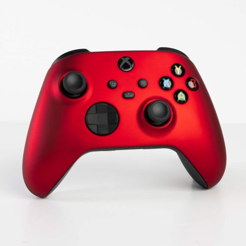  Microsoft Xbox One S Wireless Bluetooth Controller Xbox One Custom Soft Touch Red