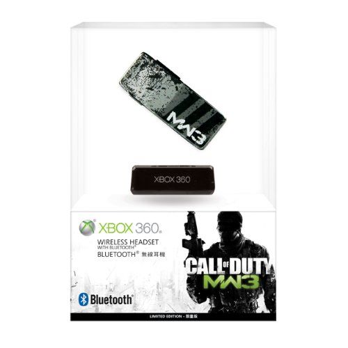  Microsoft Xbox 360 Call of Duty: Modern Warfare 3 Wireless Headset with Bluetooth