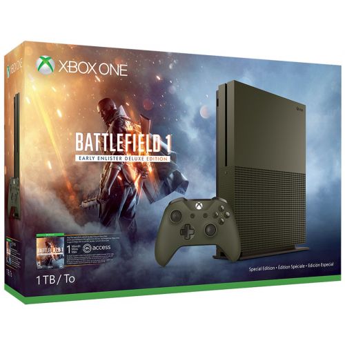  [아마존베스트]Microsoft Xbox One S 1TB Console  Battlefield 1 Special Edition Bundle [Discontinued]