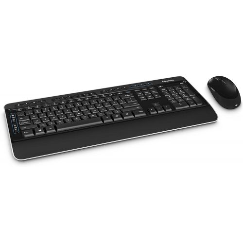  [아마존베스트]Microsoft Wireless Desktop 3050 (set with mouse and keyboard, German QWERZ keyboard layout, wireless)