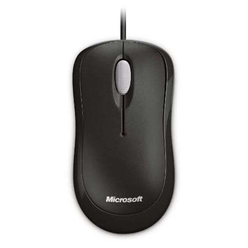  [아마존베스트]Microsoft Basic Optical Mouse (mouse, black, wired, suitable for right and left-handers)