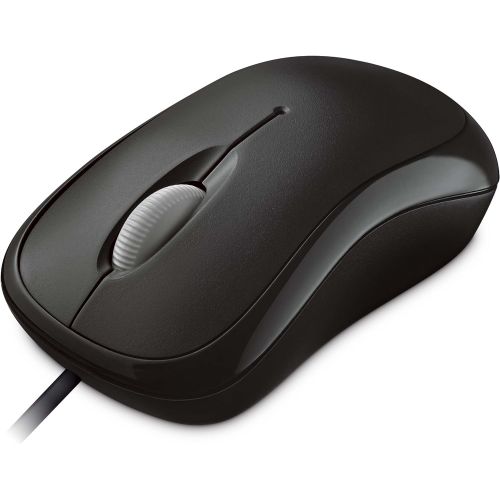  [아마존베스트]Microsoft Basic Optical Mouse (mouse, black, wired, suitable for right and left-handers)