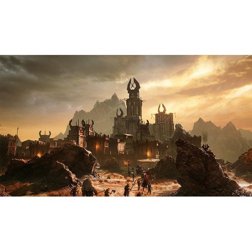  Microsoft Xbox One S 500GB Console - Shadow of War Bundle [Discontinued]