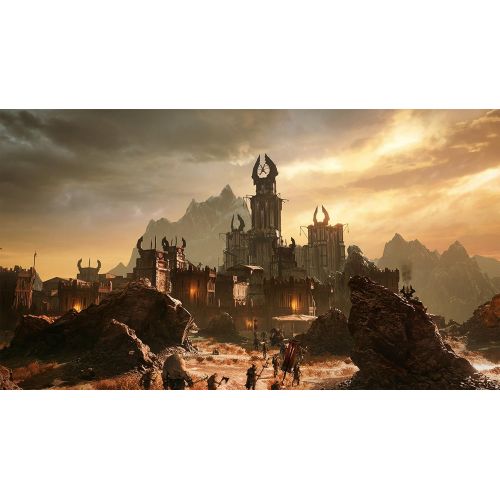  Microsoft Xbox One S 500GB Console - Shadow of War Bundle [Discontinued]