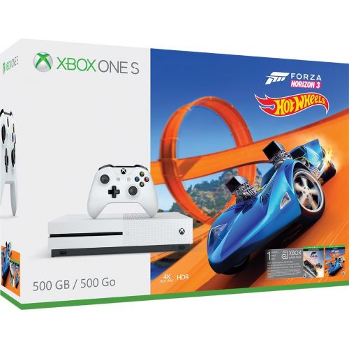 By Microsoft Xbox One S 500GB Console - Forza Horizon 3 Hot Wheels Bundle [Discontinued]