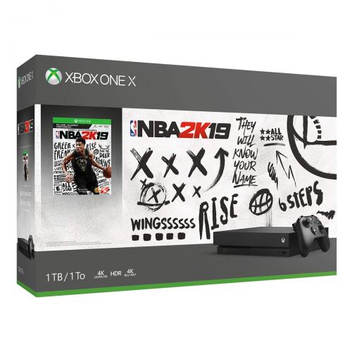  By Microsoft Xbox One X 1TB Console - NBA 2K19 Bundle