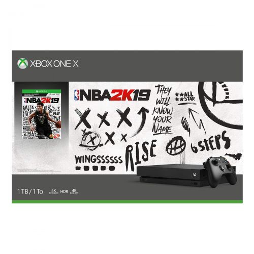  By Microsoft Xbox One X 1TB Console - NBA 2K19 Bundle