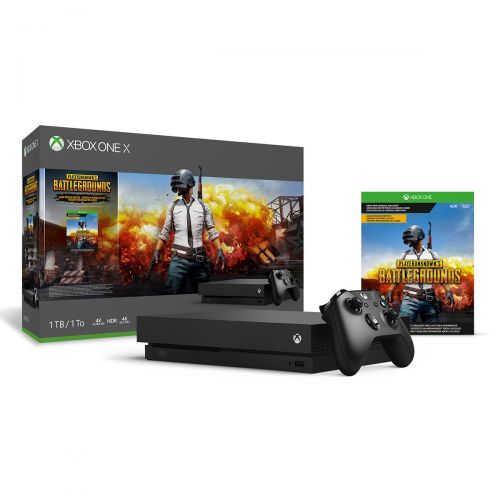  By Microsoft Xbox One X 1TB Console - PLAYERUNKNOWN’S BATTLEGROUNDS Bundle [Digital Code]