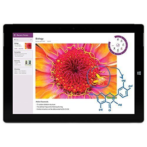  Microsoft Surface 3 Tablet (10.8-Inch, 128 GB, Intel Atom, Windows 10 PRO)