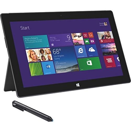  Microsoft Surface Pro 1 Tablet 128 GB Dual-Core i5 Type Cover Bundle, Black (Certified Refurbished)
