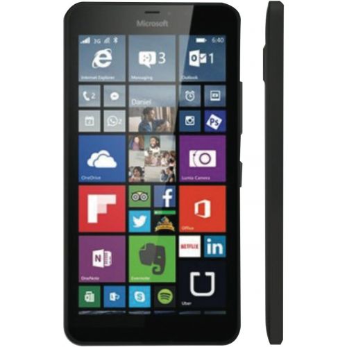  Microsoft Nokia Lumia 640 LTE RM-1072 8GB 5 Unlocked GSM Windows 8MP Camera Smartphone - Black - International Version No Warranty