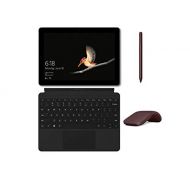 Microsoft Surface Go (Intel Pentium Gold 4415Y) with Microsoft Surface Go Signature Type Cover, Surface Pen and Arc Mouse Bundle (8/128, Black/Burgundy)