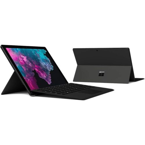  Microsoft Surface Pro 6 256GB i5 Black with Black Type Cover Bundle (8GB RAM, 2.6GHz i5, 12.3 Inch Touchscreen)