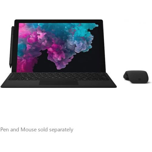  Microsoft Surface Pro 6 256GB i5 Black with Black Type Cover Bundle (8GB RAM, 2.6GHz i5, 12.3 Inch Touchscreen)