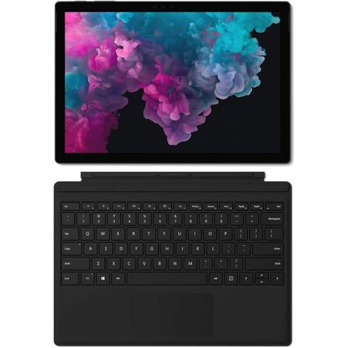  Microsoft Surface Pro 6 256GB i5 Black with Black Type Cover Bundle (8GB RAM, 2.6GHz i5, 12.3 Inch Touchscreen)