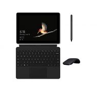 Microsoft Surface Go (Intel Pentium Gold 4415Y) with Microsoft Surface Go Signature Type Cover, Surface Pen and Arc Mouse Bundle (4 GB 64 GB, Black)