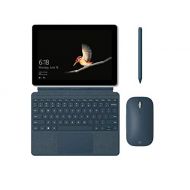 Microsoft Surface Go (Intel Pentium Gold 4415Y) Bundle, with Microsoft Surface Go Signature Type Cover, Pen and Mobile Mouse (4GB/64GB, Cobalt Blue)