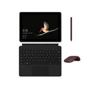 Microsoft Surface Go (Intel Pentium Gold 4415Y) with Microsoft Surface Go Signature Type Cover, Surface Pen and Arc Mouse Bundle (8 GB 128 GB, BlackBurgundy)