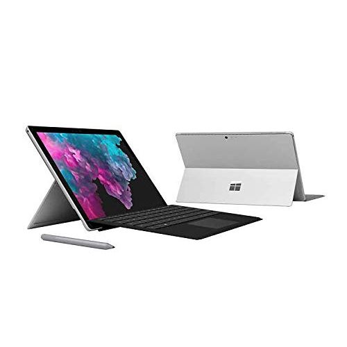  Microsoft Surface Pro 6 Professional Business Tablet, 12.3” Touchscreen 2736x1824 267 PPI, Quad-core i5-8250U, 8GB RAM, Win 10 Home (128GB, Silver)
