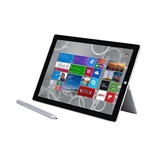  Newest Microsoft Surface Pro 3 12 inch Touchscreen Tablet | Intel Core i3-4020Y | 4GB RAM | 64GB SSD | WIFI | Bluetooth | Windows 10 Pro | Included Surface Pen (Silver)