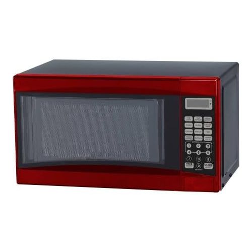  Mainstay Microwave Oven 0.7 cu ft Digital 700W (Red)